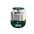 360 Degree Rotating Rice Dispenser Sealed Dry Cereal Grain Bucket Moisture Proof Kitchen Food Container Storage Box
