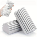 Damp Duster Set, 2 Counts Magic Dust Cleaning Sponge, Cleaning Pads for Baseboard, Blind, Tiled, Furniture, Couches, Vent, Grill, Screen, Cleaning Tool, Cleaning Supplies, Bathroom Accessories