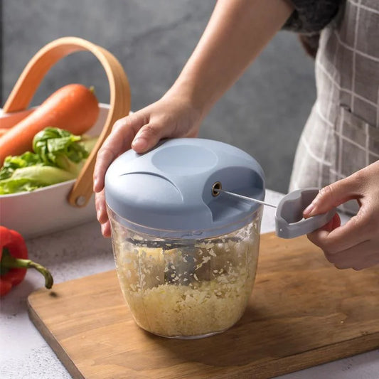 Premium Garlic Press & Food Chopper
